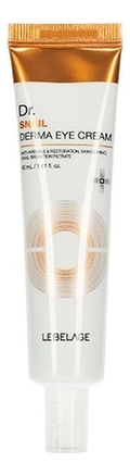 Крем для кожи вокруг глаз с муцином улитки LEBELAGE Dr. SNAIL DERMA EYE, 40 мл