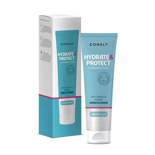 Пенка для умывания увлажняющая с гиалурон.кислотой Hyaluronic Acid CNS FOAM Hydrate&Protect, 120 мл