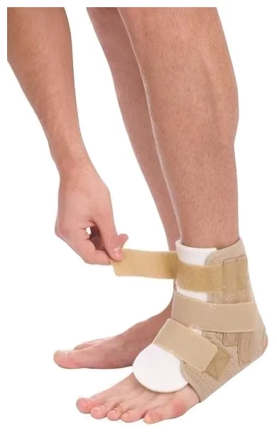 Бандаж на голеностопный сустав с 4 пластинами Тривес Т-8609 (Т.46.29)