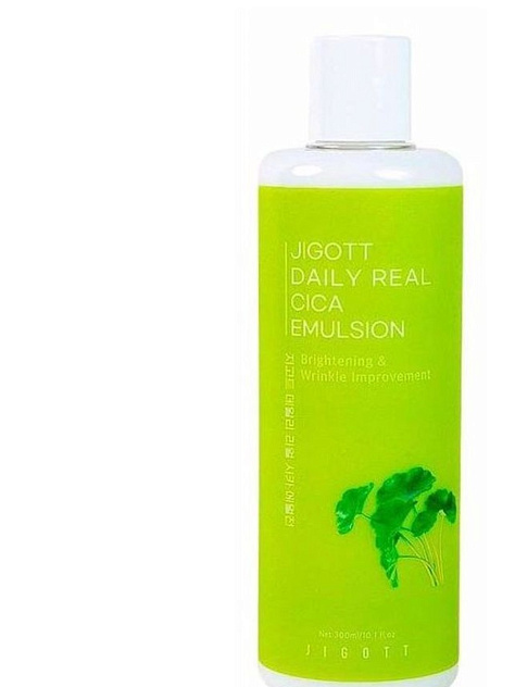 Эмульсия успокаивающая с центеллой азиатской Jigott Daily Real Cica Emulsion 300 мл