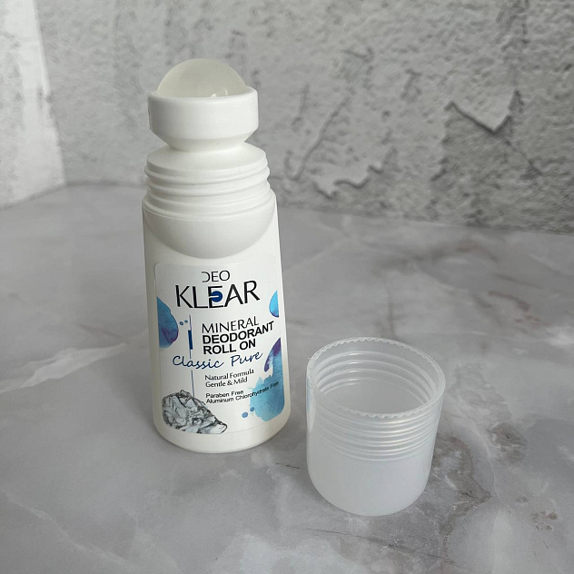 Дезодорант-роликовый "DEOKLEAR" Классический чистый  65 мл
