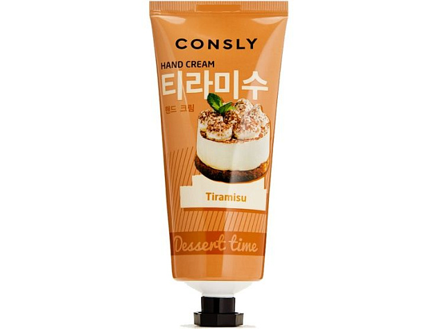 Крем для рук Consly Dessert Time с ароматом тирамису, 100 мл