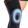 Бандаж коленный динамический с пружинными ребрами жесткости Orliman 9104 (Размер: XL/5 Цвет: Черный)