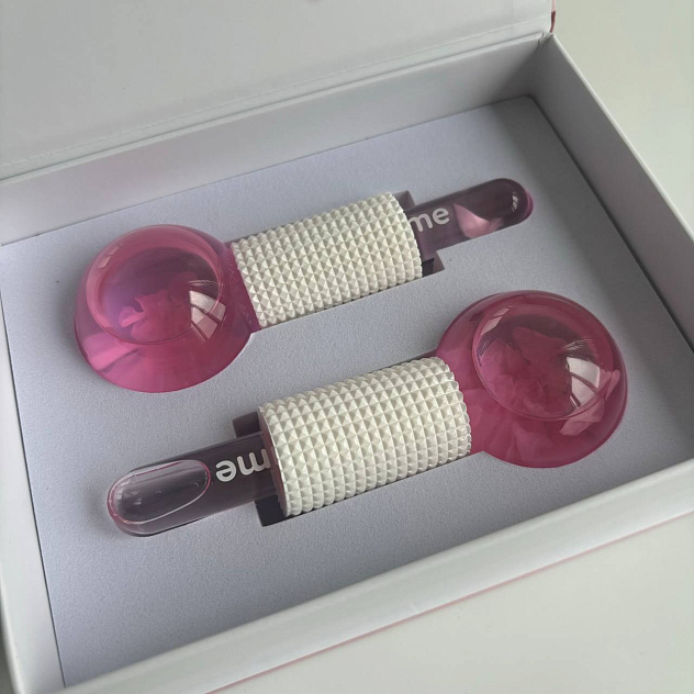 Массажер для лица криосферы Ice Globes Cooling Facial, набор из 2-х шт AYOUME