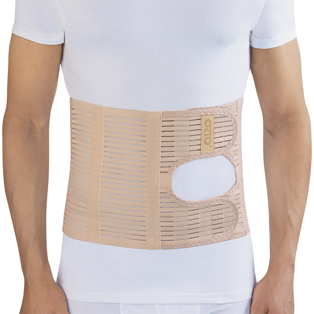 Бандаж послеоперационный для пациентов со стомой Orto БП 125 высота 24 см