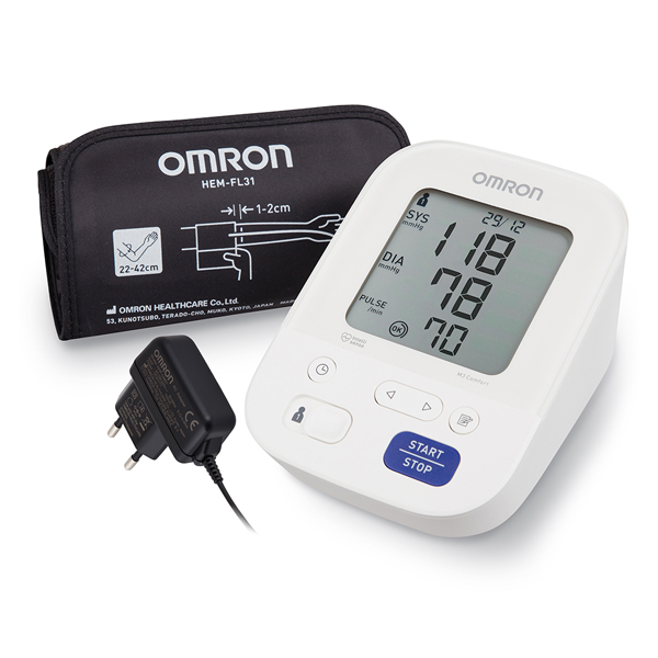 Тонометр OMRON M3 Comfort автоматический с адаптером